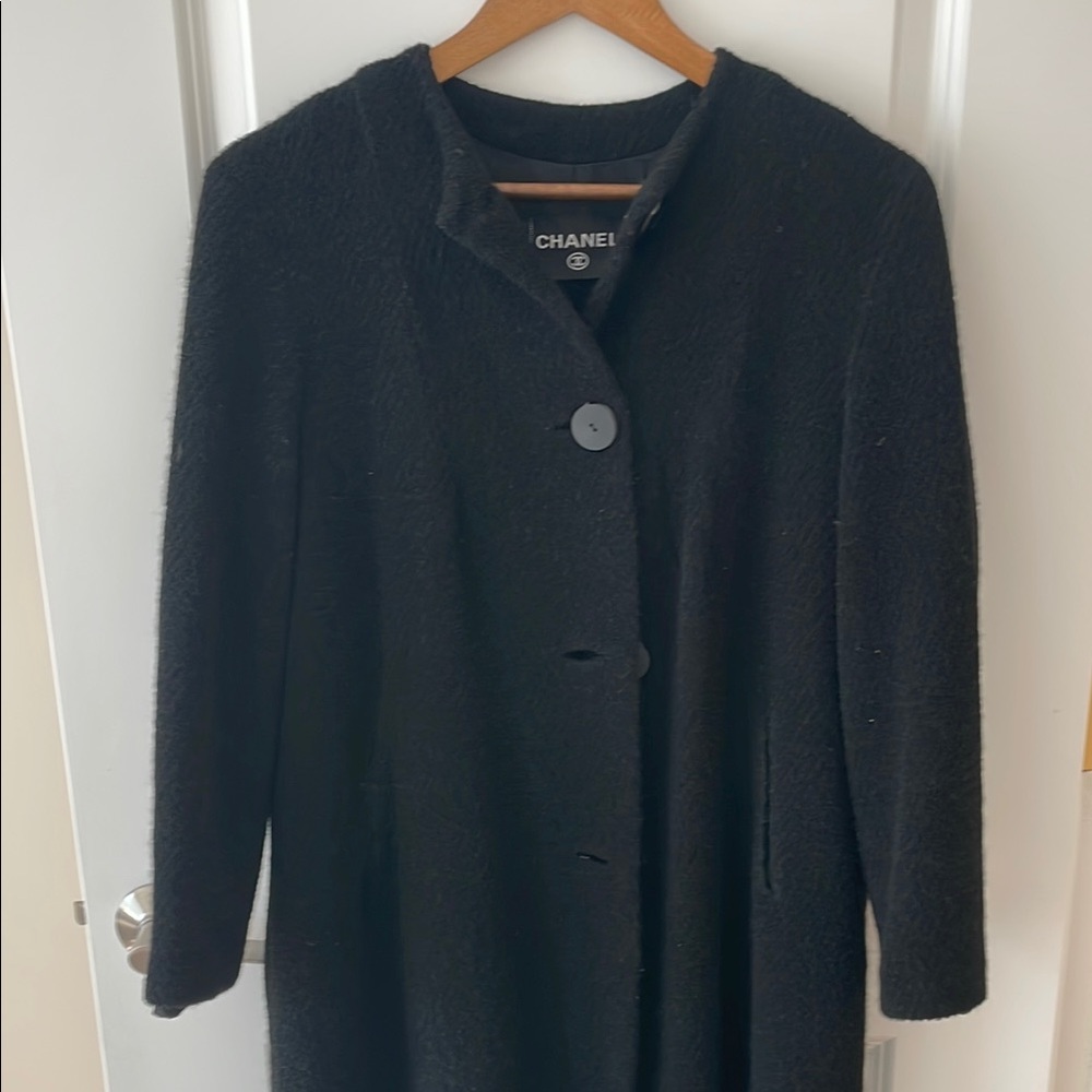 Vintage Chanel Black Women's Coat